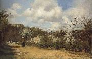Camille Pissaro View from Louveciennes oil painting picture wholesale